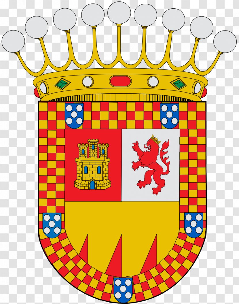 Lordship Of Oñate Escutcheon Oñati Coat Arms Spain The Canary Islands - Condado De Triviana - Counted Transparent PNG