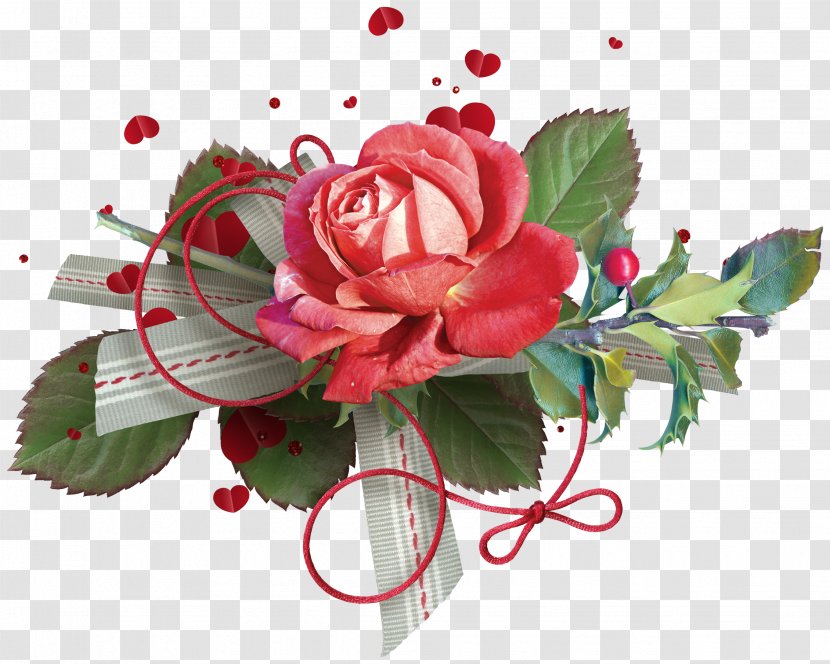 Garden Roses Flower Bouquet Cut Flowers Floral Design - Floristry - Rose Transparent PNG