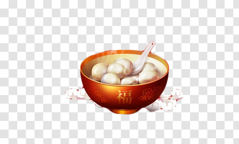 Tangyuan Dumpling Traditional Chinese Holidays New Year - Free Rice Balls Lantern Pull Element Transparent PNG