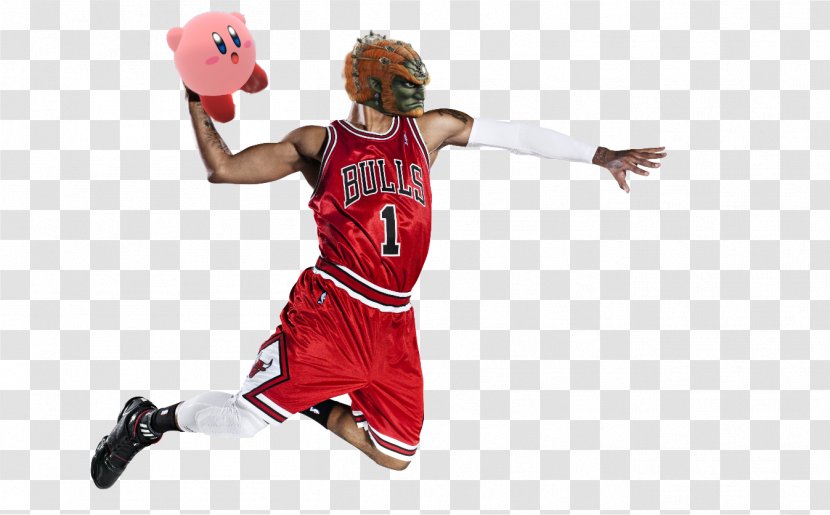 Chicago Bulls NBA Basketball Player Slam Dunk Transparent PNG