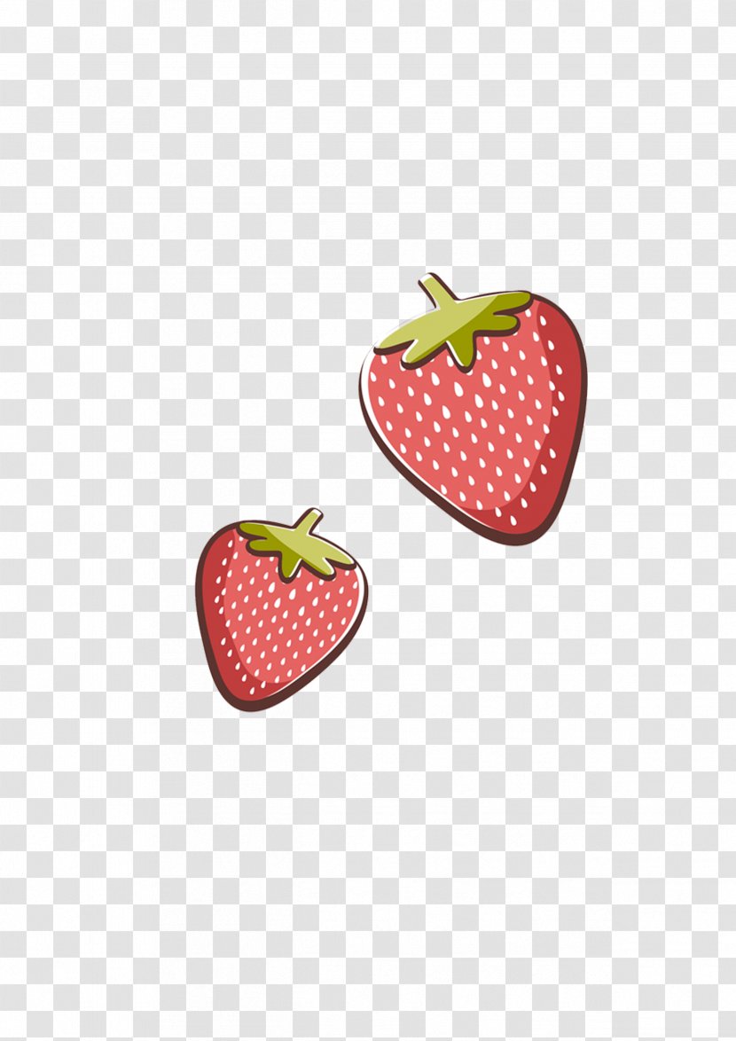Strawberry Food Aedmaasikas Elements, Hong Kong - Elements - Hand-painted Transparent PNG