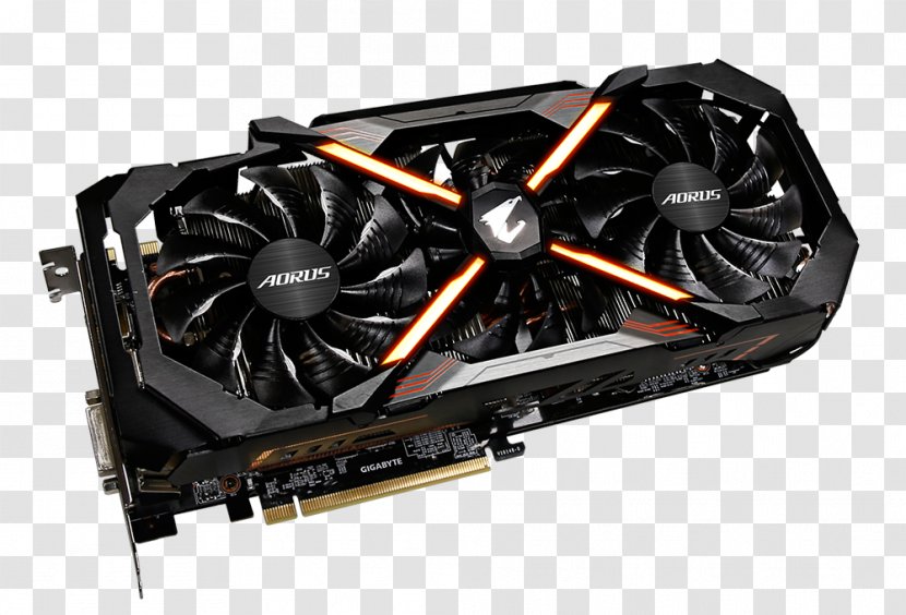 Graphics Cards & Video Adapters NVIDIA AORUS GeForce GTX 1080 Ti Xtreme Edition 11G Gigabyte Technology Gaming OC - Nvidia Aorus Geforce Gtx 11g - Io Card Transparent PNG