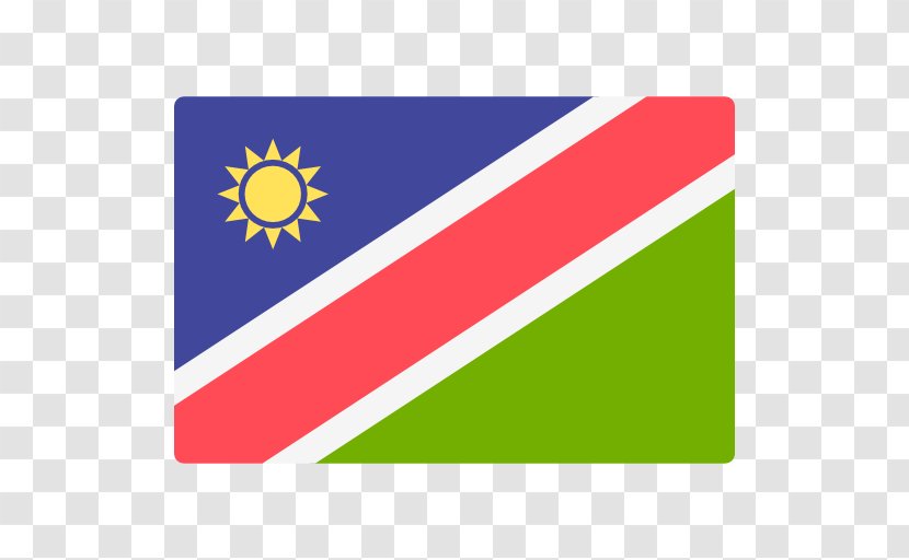 Flag Of Namibia National Patch - Emoji Transparent PNG