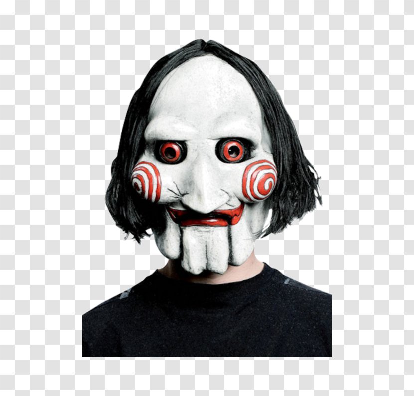 Jigsaw Mask Billy The Puppet Costume - Clothing - Party Transparent PNG