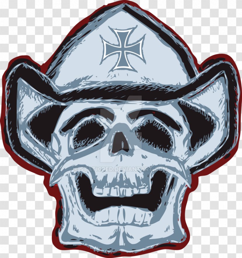 Skull Drawing Cowboy Hat Transparent PNG