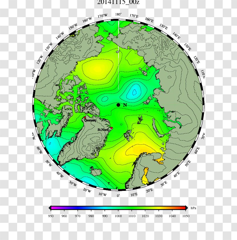 Arctic Ocean Baffin Bay Sea Ice Pack - Concentration Transparent PNG