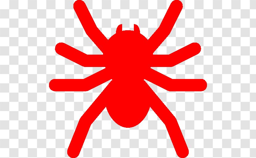 Spider Download Clip Art - Organism - Red Icon Transparent PNG