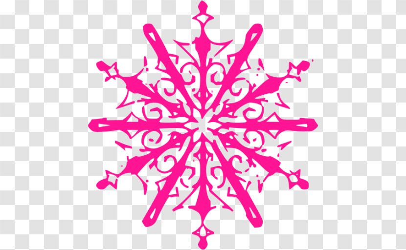 Snowflake Color Clip Art - Petal Transparent PNG