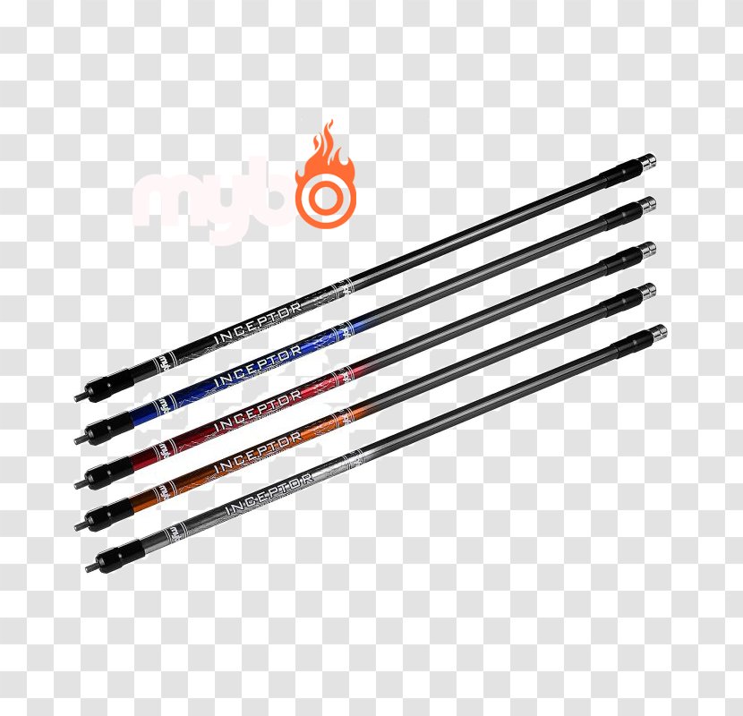 Recurve Bow Arrow Stabiliser Archery Transparent PNG