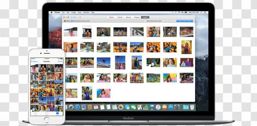 IPhone 7 Macintosh MacBook Pro Personal Computer - Ipad - Macbook Display Page Transparent PNG
