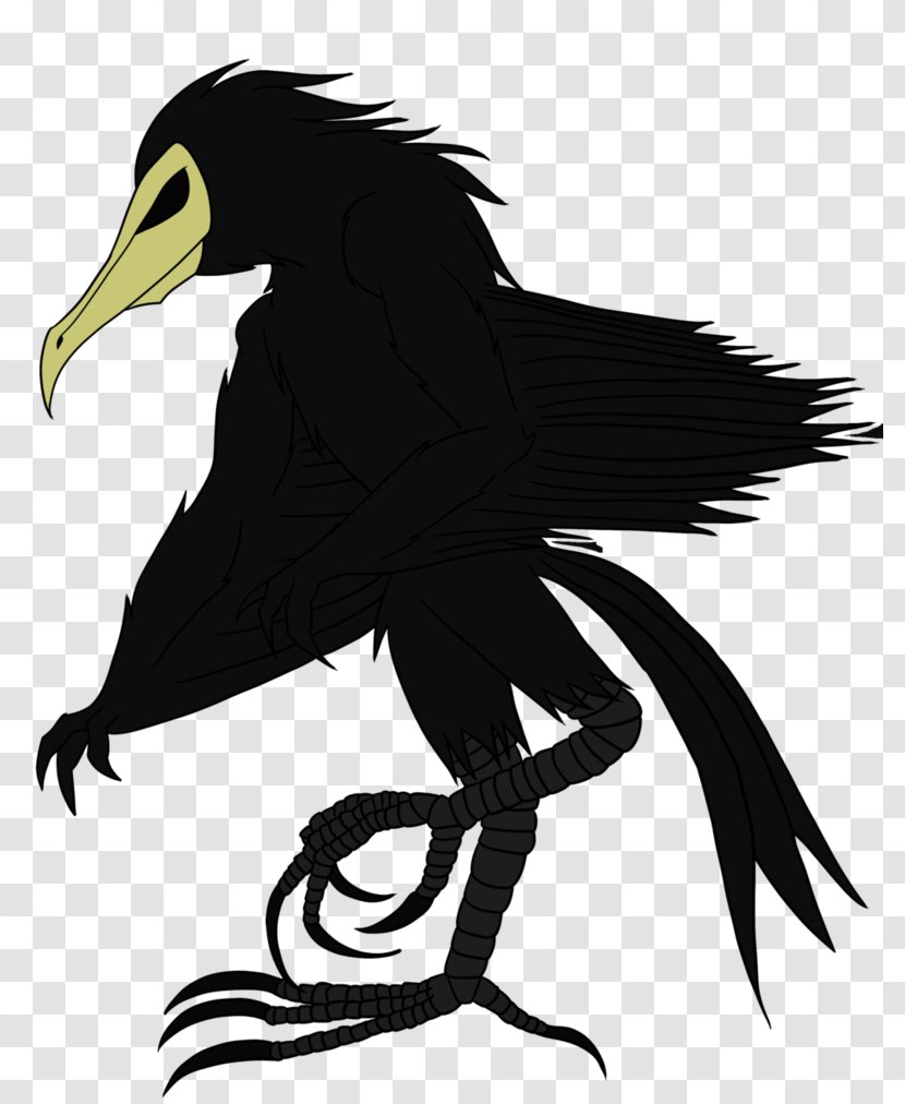 Bird Of Prey Fauna Beak Illustration - Green Transparent PNG