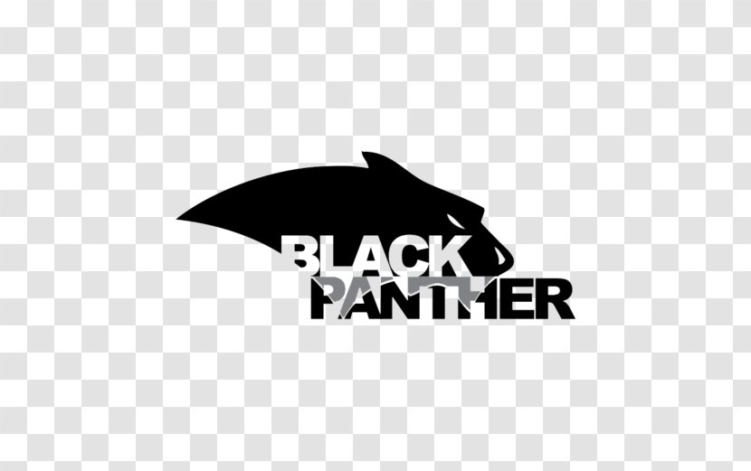 Black Panther Iron Man - Logo - Blak Transparent PNG