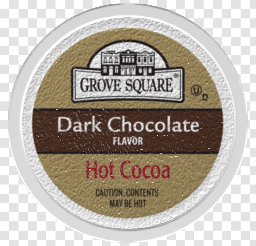 Hot Chocolate Milk Single-serve Coffee Container Tea - Label Transparent PNG