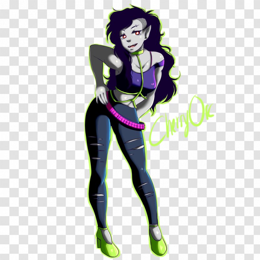 Supervillain Wetsuit - Frame - Marceline The Vampire Queen Transparent PNG