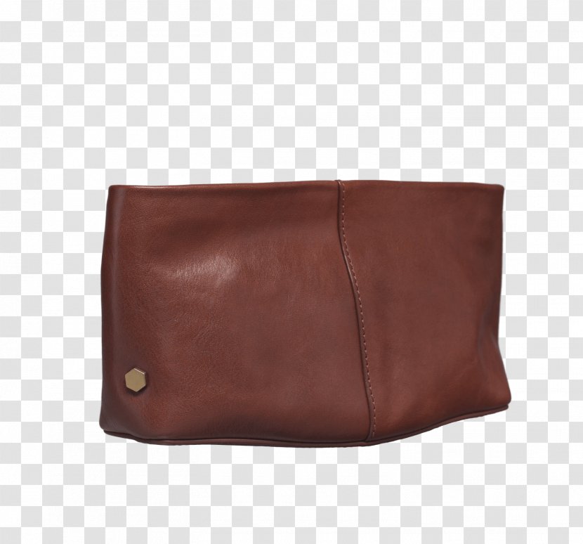 Handbag Coin Purse Leather Brown Messenger Bags - Hexagon Letterhead Design Transparent PNG