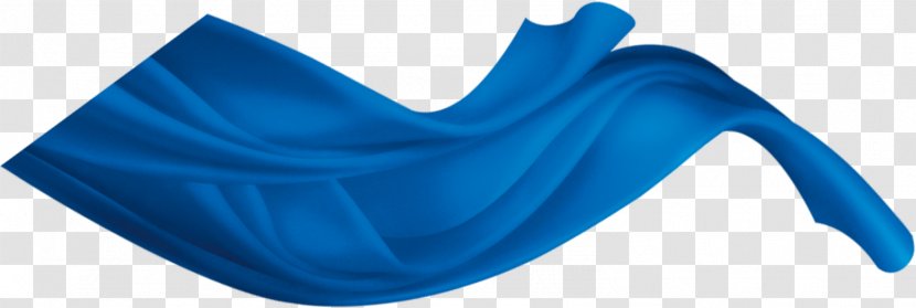 Blue Ribbon Computer File - Silk Transparent PNG