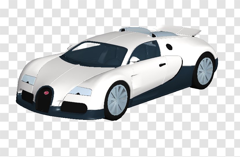 Roblox Bugatti Veyron Sports Car - Mode Of Transport Transparent PNG