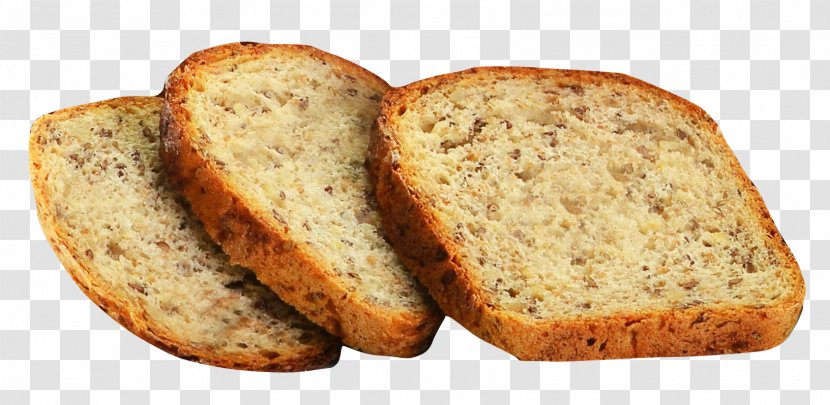 Rye Bread Sliced Toast - Slices Transparent PNG