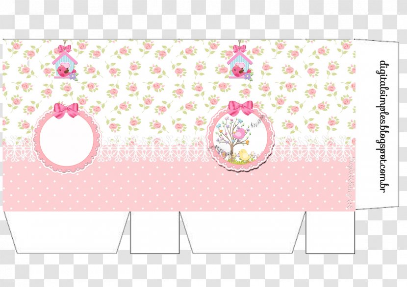 Paper Area Rectangle Convite Party - Pink Transparent PNG