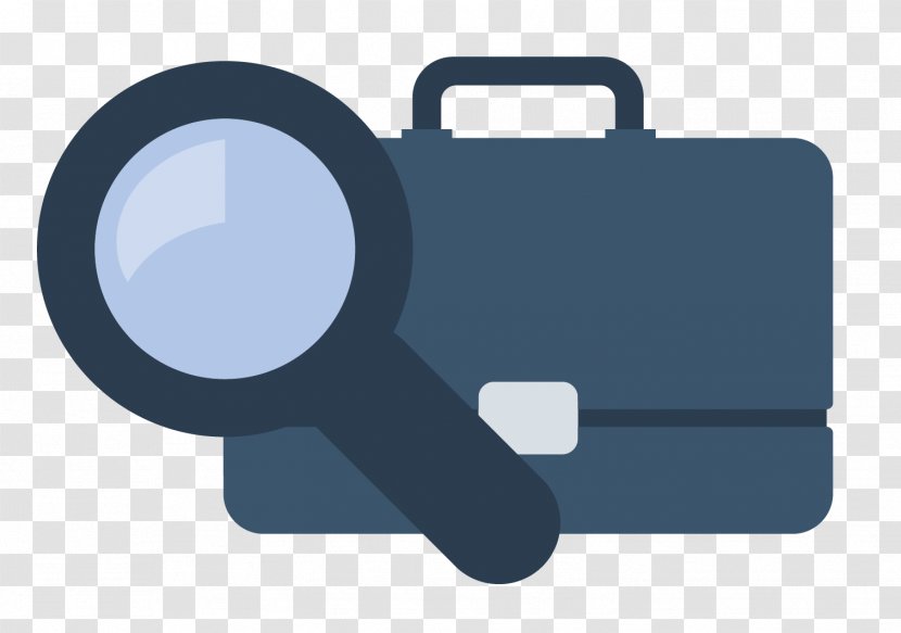 Megaphone Technology Brand - Vector Magnifying Glass Material Briefcase Transparent PNG
