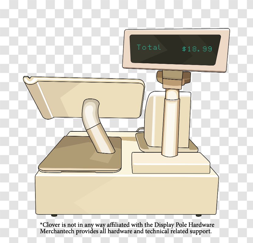 Clover Network Point Of Sale Measuring Scales Product Design - Swivel Vector Transparent PNG