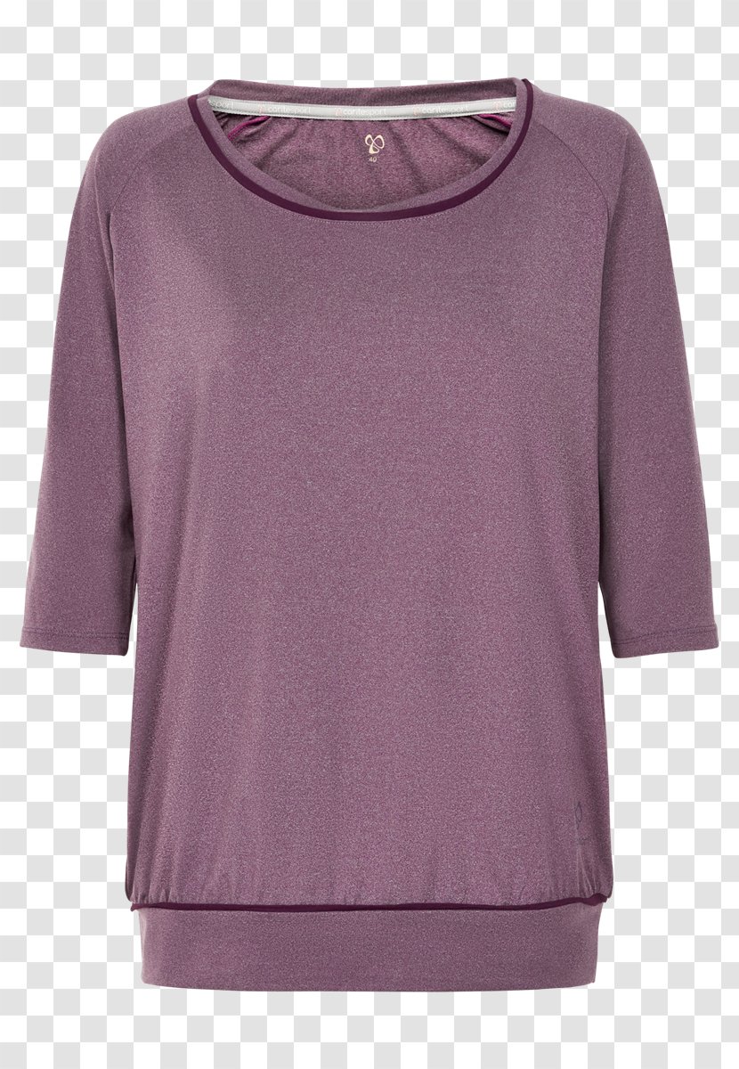 Long-sleeved T-shirt Sweater Blouse - Dolman Transparent PNG
