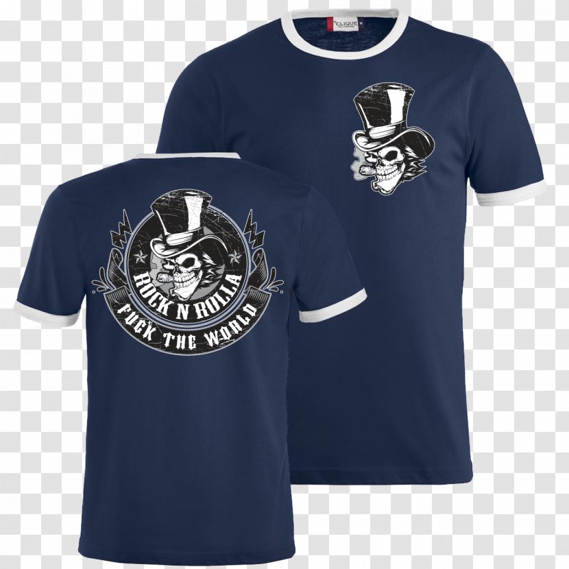 T-shirt Jersey Crew Neck Clothing - Shirt - Rock N Roll Transparent PNG