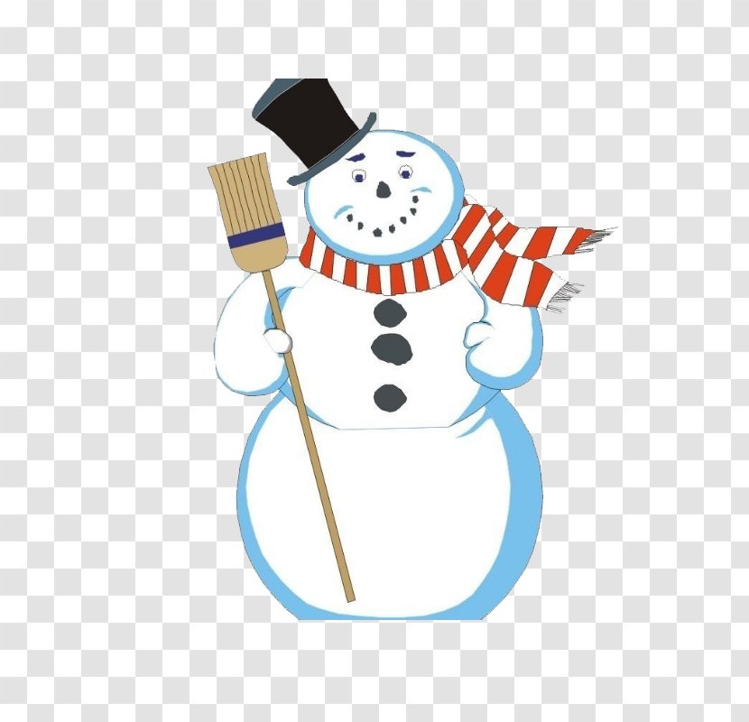Snowman Scarf - Snow - Hat Around The Transparent PNG