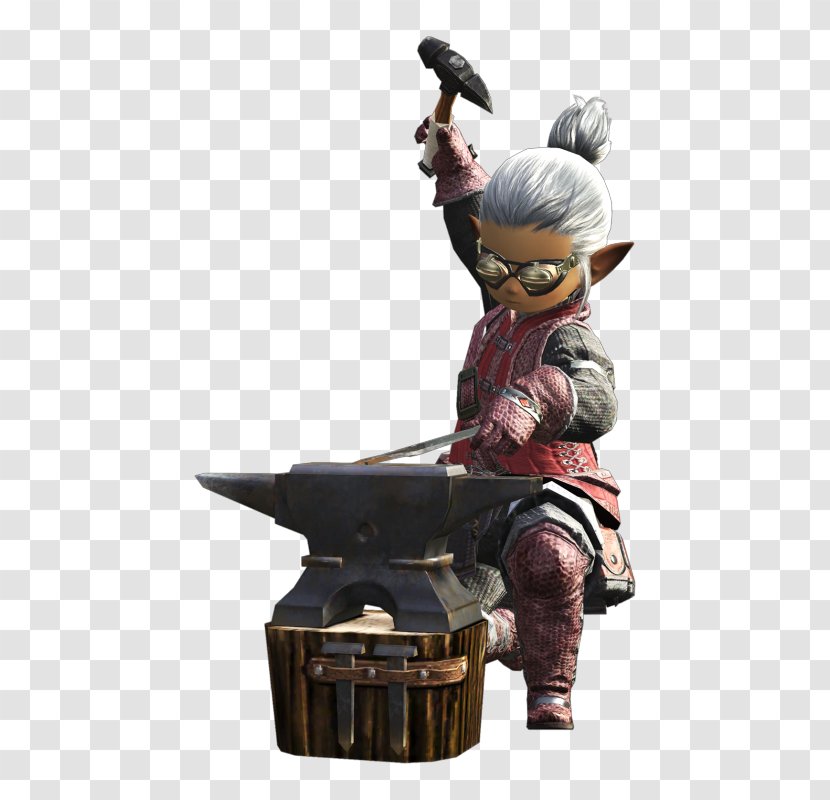 Final Fantasy XIV Blacksmith Steel Forge Metal - Tool - Xiv Transparent PNG