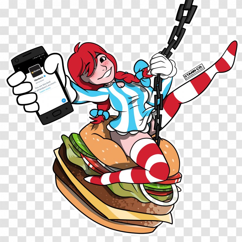 Wendy's Company Hardee's Hamburger Food - Wendy S - Laughing Out Loud Transparent PNG