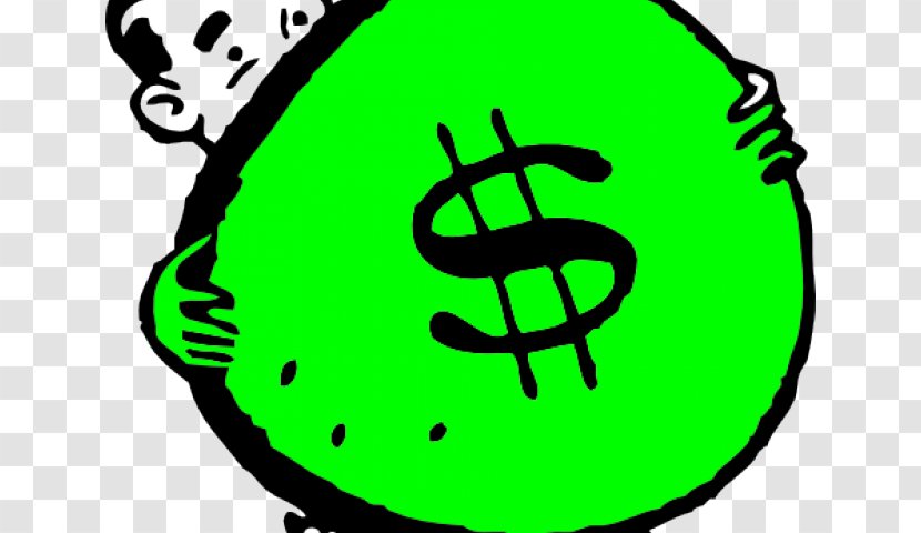 Money Bag Clip Art - Green - Pumpkin Isolated Halloween Transparent PNG