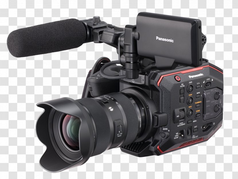 Panasonic Lumix DC-GH5 Super 35 Camera Canon EF Lens Mount - Mirrorless Interchangeable - Video Transparent PNG