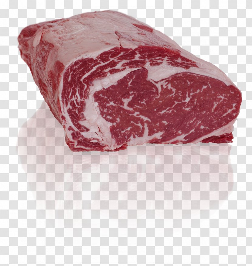 Sirloin Steak Ham Game Meat Prosciutto Bresaola - Cartoon - Rib Eye Transparent PNG