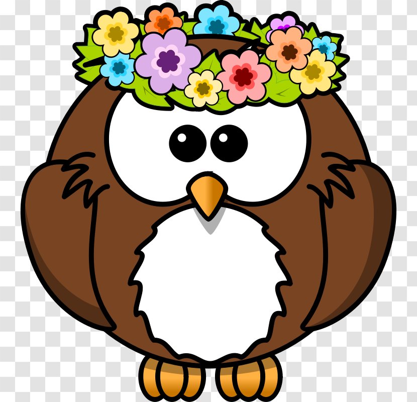 Owl Cartoon Clip Art - Beak - Picture Of An Transparent PNG