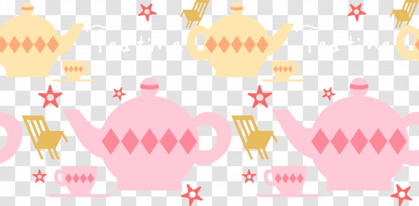 Text Brand Illustration - Teapot Patterns Transparent PNG