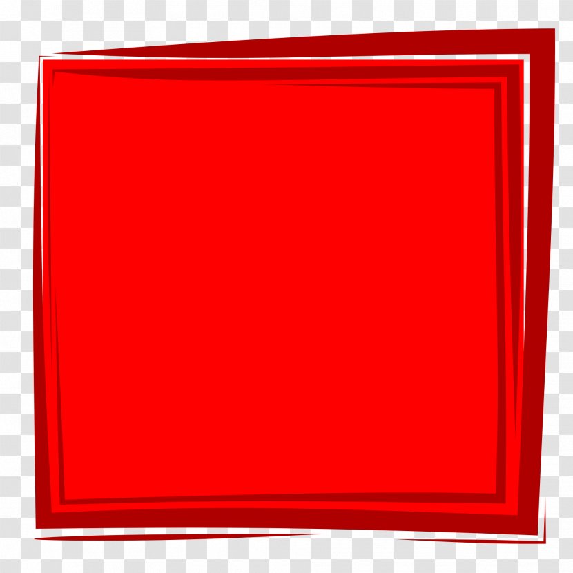 Picture Frames Image Photography - Architect - Red Transparent PNG