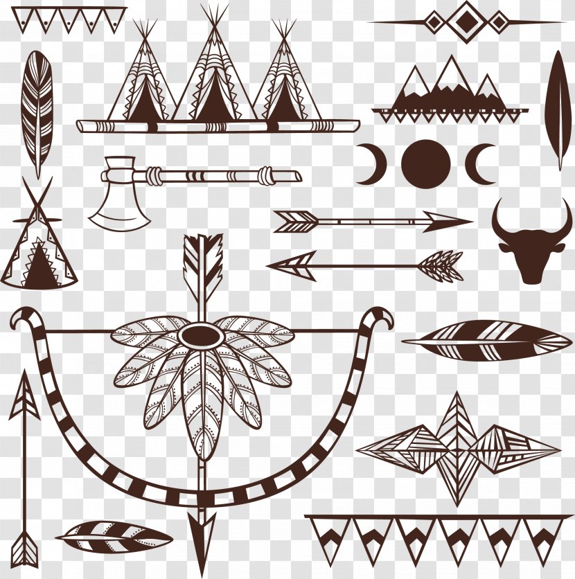 Flat Minority Element - Dreamcatcher - Tribe Transparent PNG