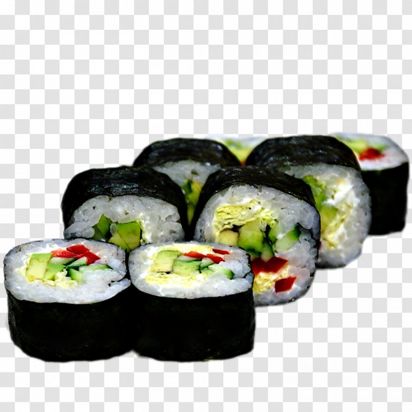 California Roll Gimbap Makizushi Sushi Nori Transparent PNG