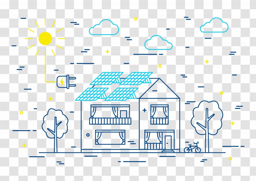 Solar Power Electricity Photovoltaic System Renewable Energy - Solarpowered Pump - Cost Effective Transparent PNG