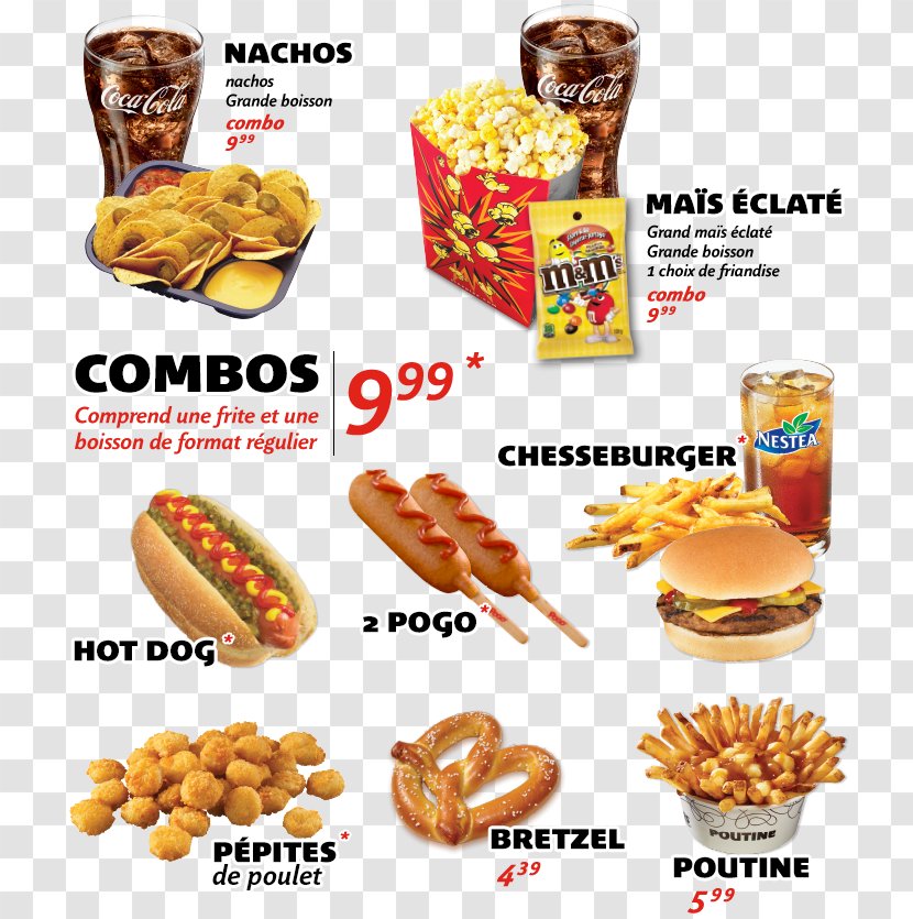 Pretzel Vegetarian Cuisine Fast Food Junk - American - Cinema Transparent PNG