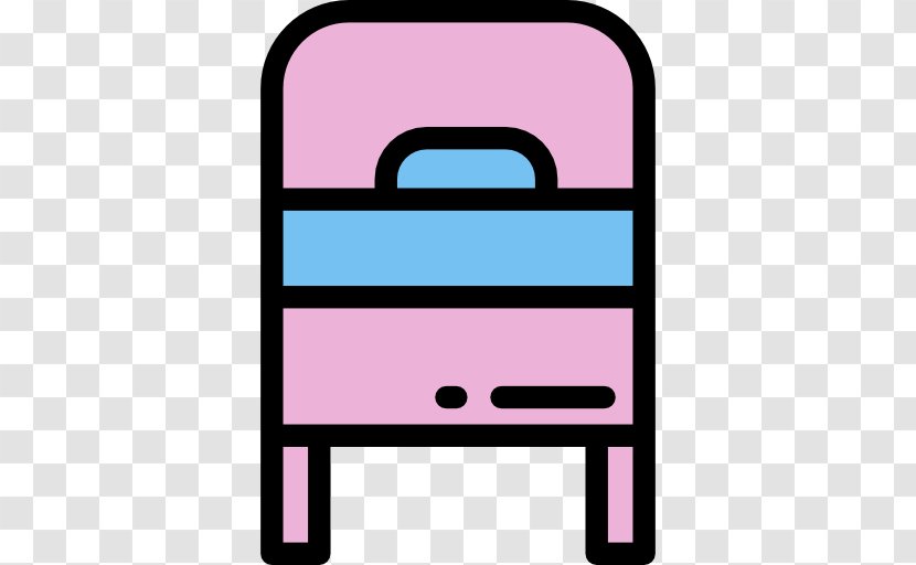 Clip Art Bed Furniture - Pink Transparent PNG