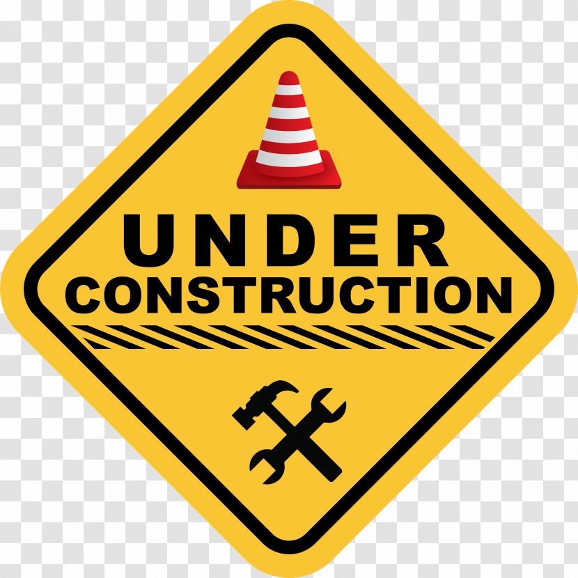 Road Safety Architectural Engineering Traffic Sign Transport - Construction Site Transparent PNG