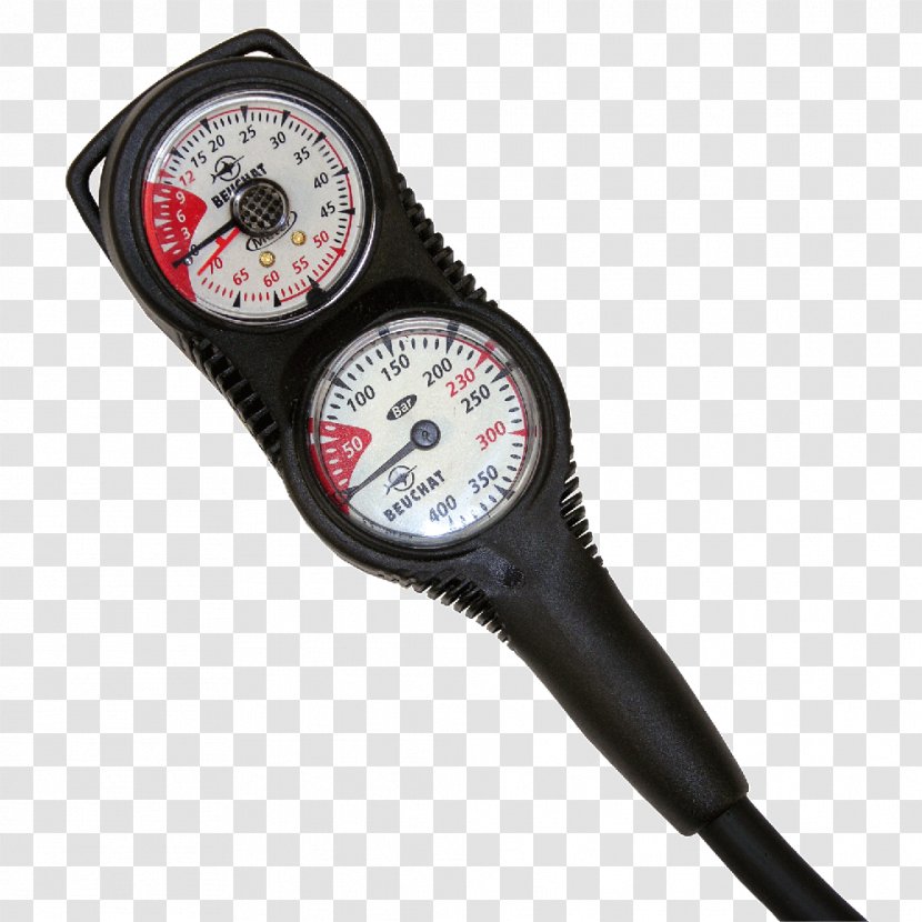 Depth Gauge Underwater Diving Scuba Dive Computers Equipment - Measuring Instrument - Compass Elements Transparent PNG