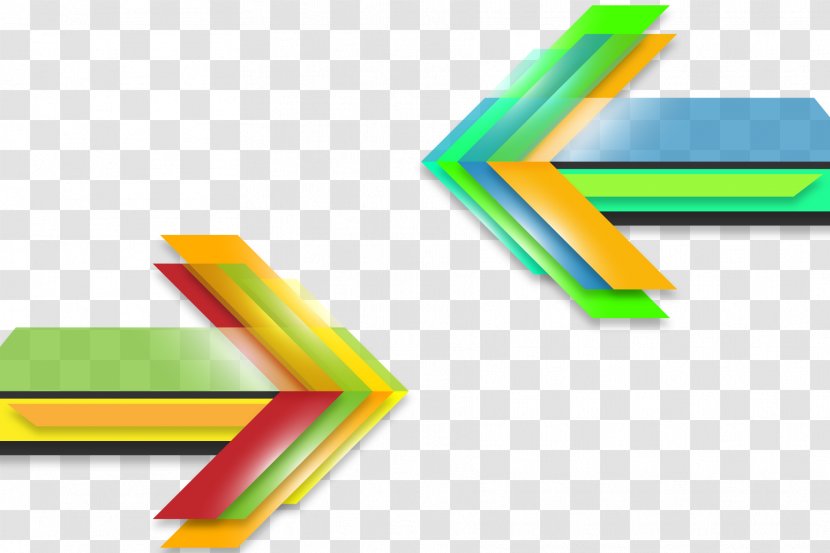 Euclidean Vector Arrow - Area - Multicolored Arrows Transparent PNG