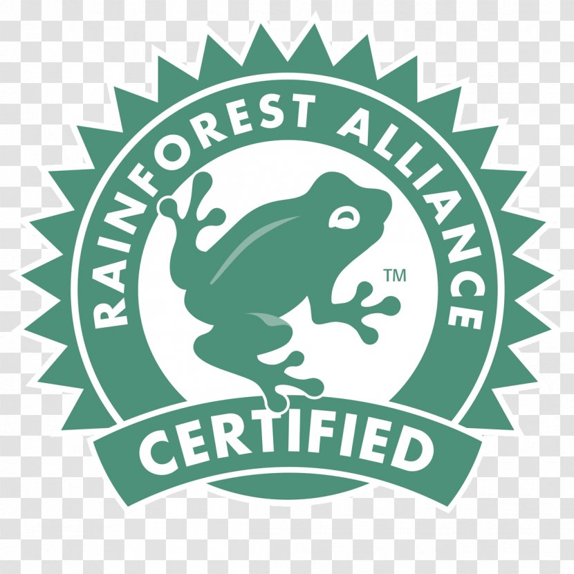 Rainforest Alliance Coffee Sustainability Certification Sustainable Agriculture Network - Nonprofit Organisation - Organic Logo Transparent PNG