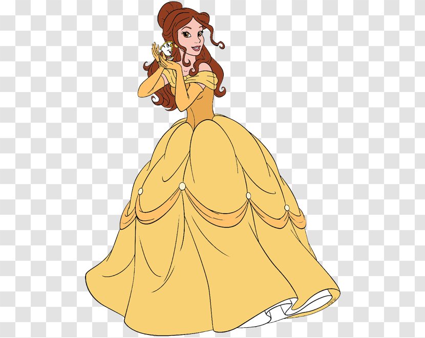 Belle Mrs. Potts Beauty And The Beast Cogsworth Transparent PNG