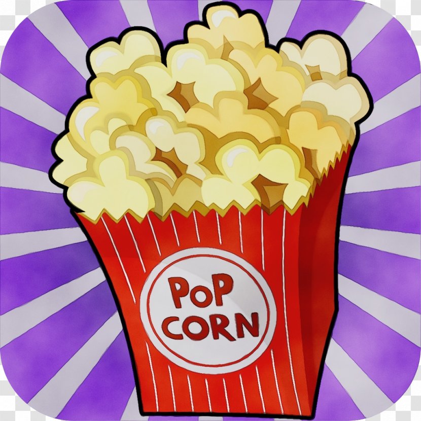 Junk Food Cartoon - Popcorn Makers - Cake Decorating Supply French Fries Transparent PNG