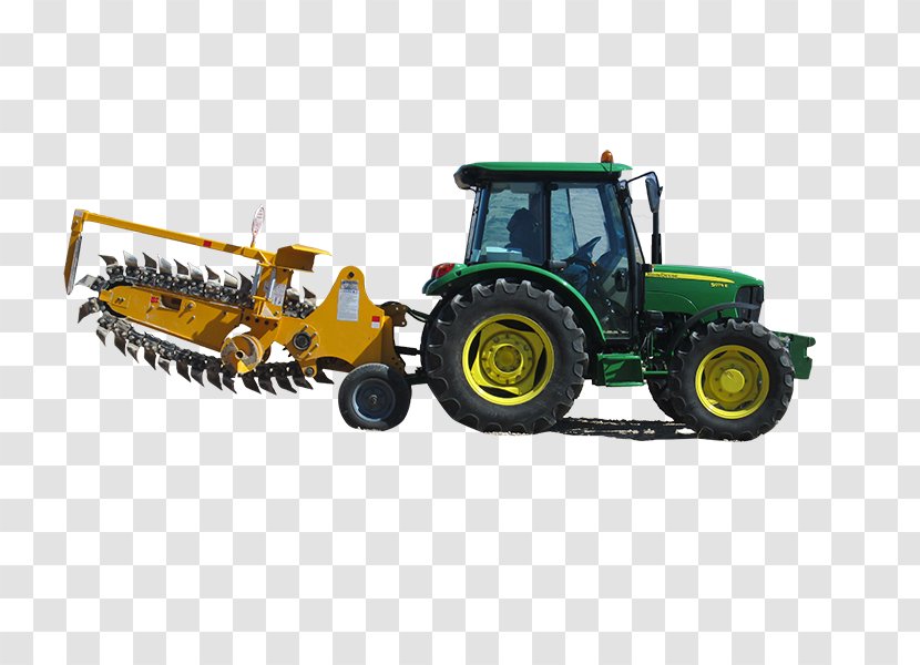 Tractor Caterpillar Inc. Heavy Machinery Trencher - Loader - Machine Factory Transparent PNG