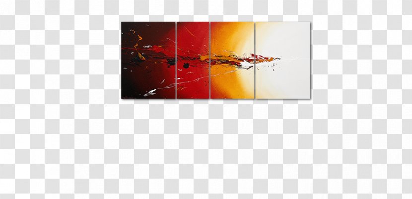 Modern Art Heat Rectangle Architecture - Handpainted Painting Transparent PNG