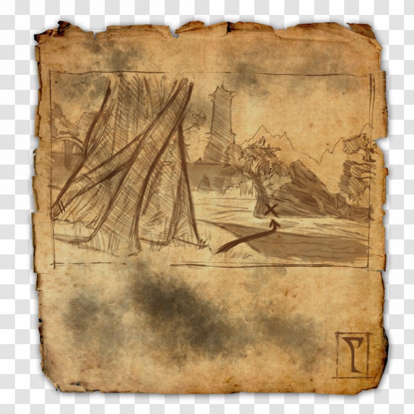 The Elder Scrolls Online Treasure Map V: Skyrim - Pirate Transparent PNG